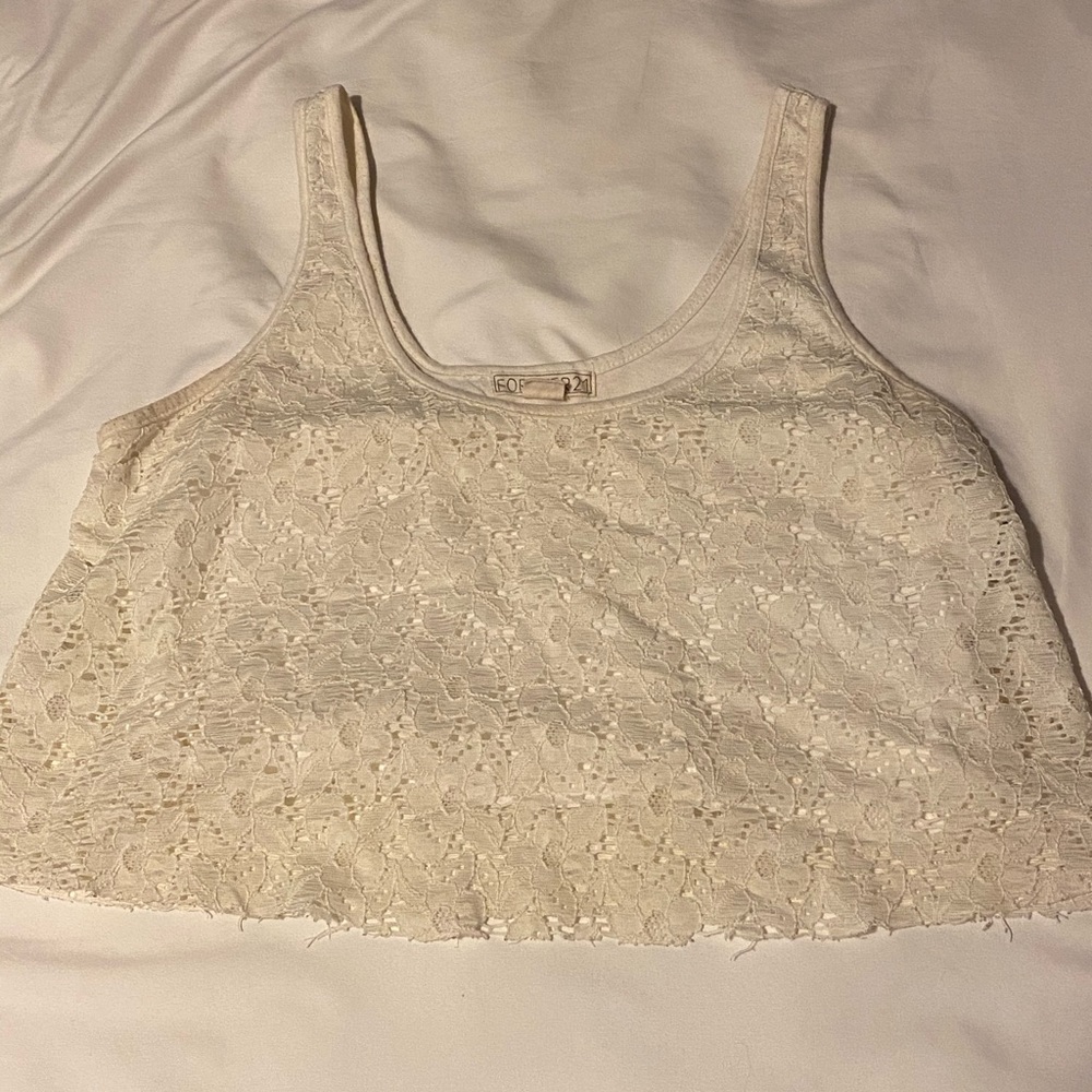cropped tank top